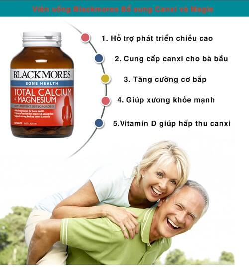 Viên uống Blackmores bổ sung dinh dưỡng, vitamin cần thiết cho cơ thể